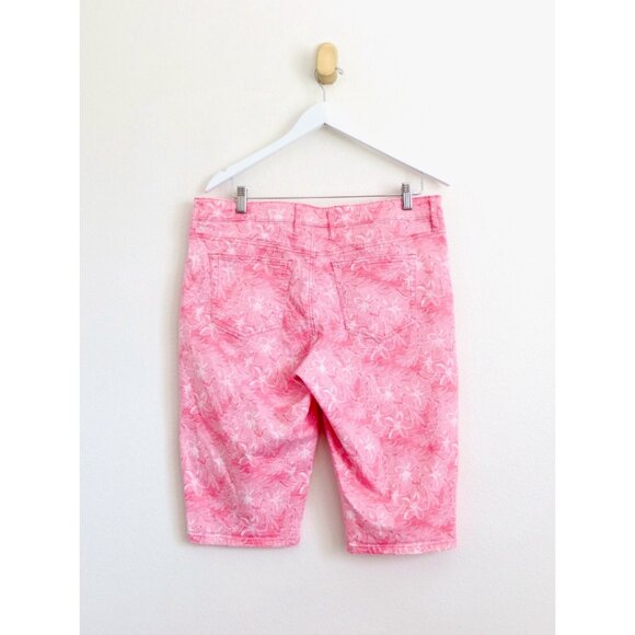 NEW! Tommy Bahama Boardwalk Bermuda Denim Shorts Soft Flamingo Pink SZ 36 - Picture 5 of 8